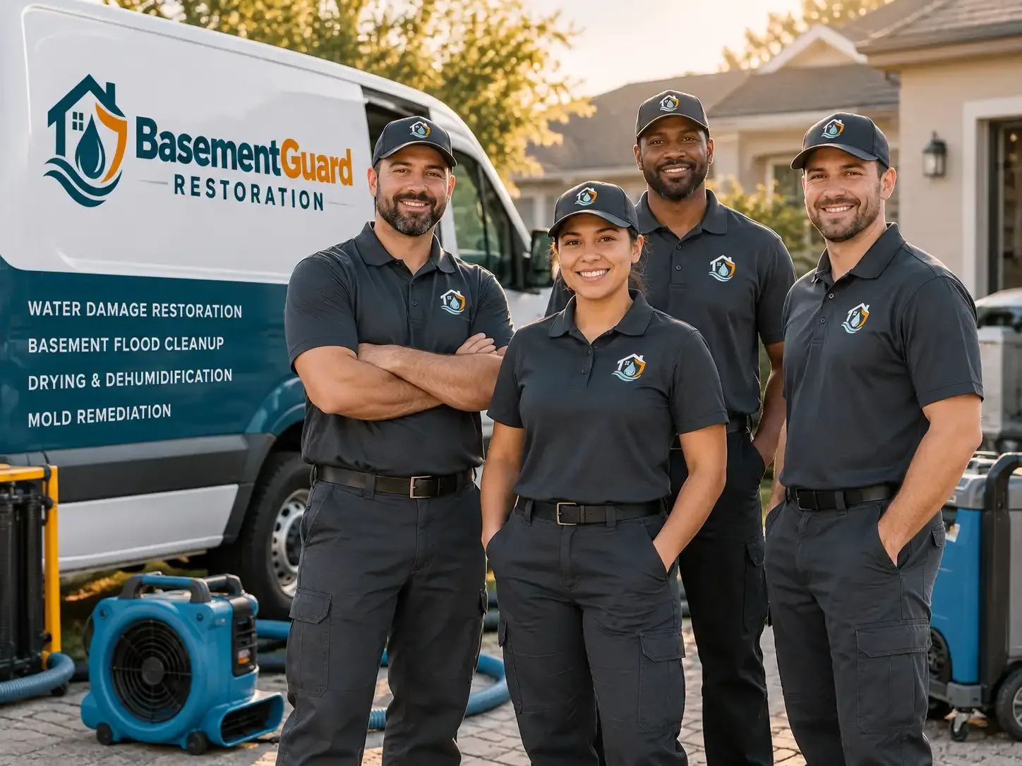 Basement Water Damage Restoration company in Bleiblerville, TX